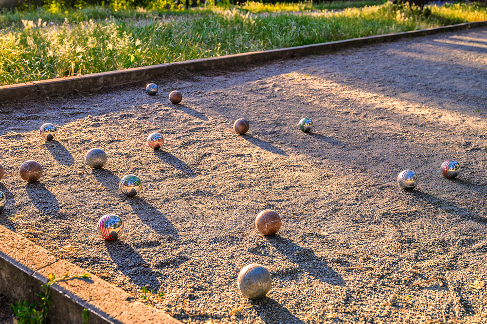 cr&eacute;ation de terrain de boules