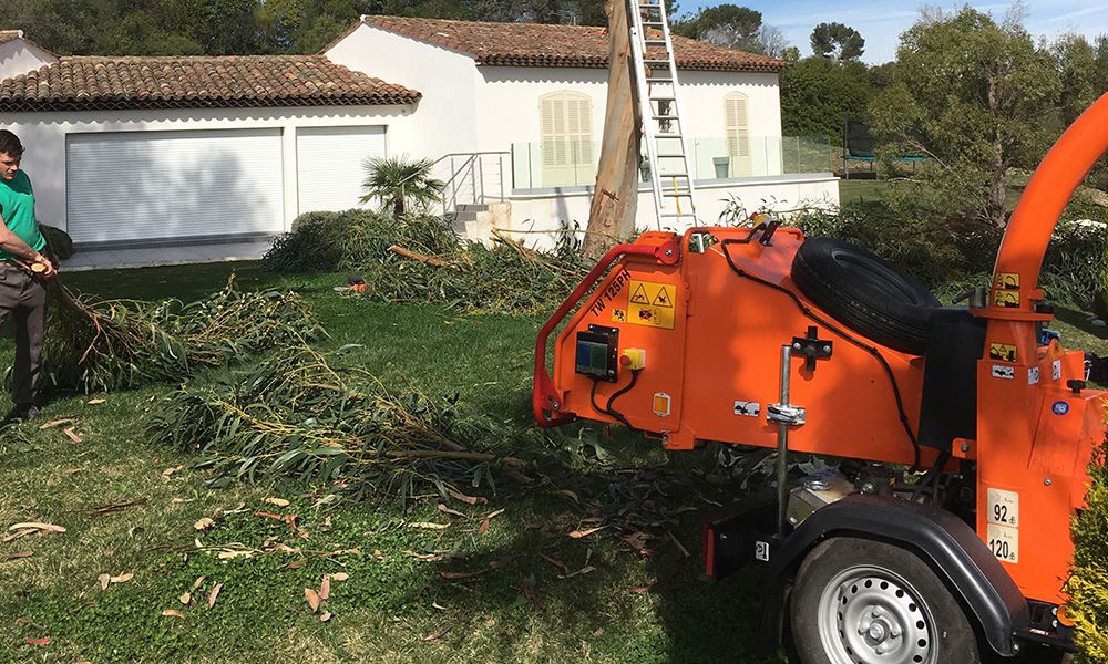 broyage des branches services jardinier mougins